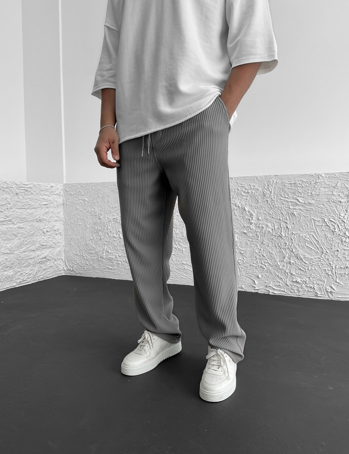 Francois™ - Ribbed Spandex Pants