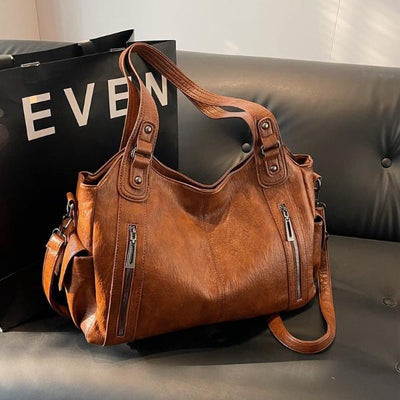 Novira™ Leather Tote Bag