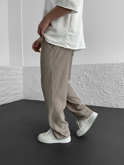 Manuel™ - Ribbed Spandex Trousers