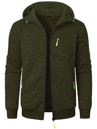 Max™ | Men's Casual Plush Knit Hoodie