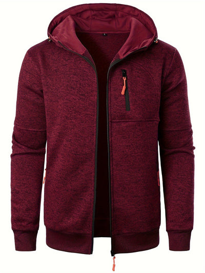 Max™ | Men's Casual Plush Knit Hoodie