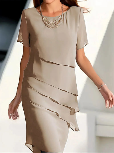 Béatrice™ | Elegant Dress Covering the Belly