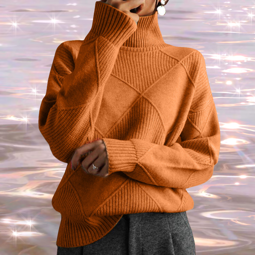 Skylar™ | Soft Cashmere Turtleneck Sweater