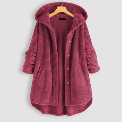 Amelia™ | Hooded Corduroy Coat