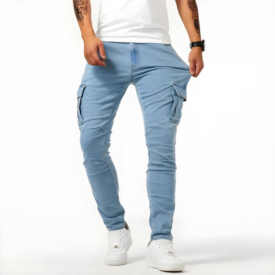 Pelli™ Stretch Cargo Jeans