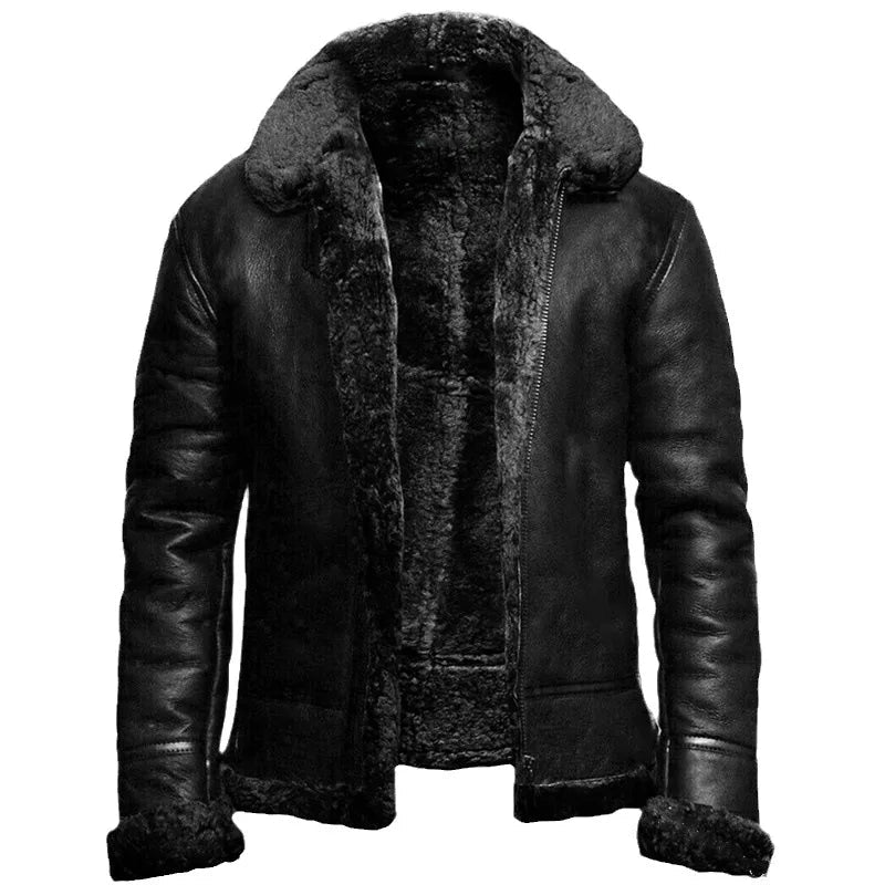 Rivi™ Leather Winter Coat