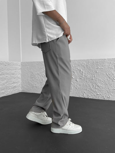 Manuel™ - Ribbed Spandex Trousers