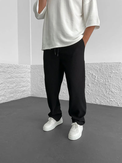 Francois™ - Ribbed Spandex Pants